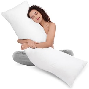 Utopia Bedding Full Body Pillow for Adults, Long Pillow for Sleeping, 20 x 54