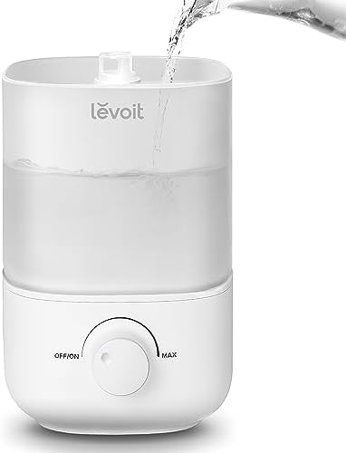 LEVOIT Humidifier for Bedroom, 2.5L Top Fill Cool Mist Air Humidifiers for Baby
