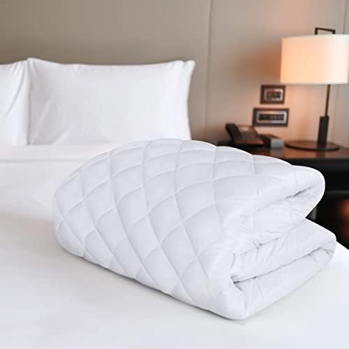 Utopia Bedding Quilted Fitted Mattress Pad - Mattress Cover Stretches up to 16 - Image 5