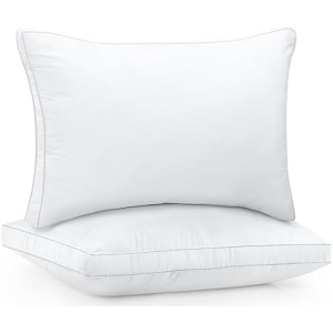 Utopia Bedding Bed Pillows for Sleeping Queen Size 2 Pack (White), Hotel Quality