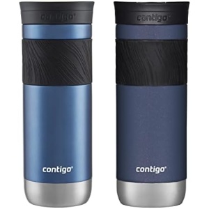 Contigo Byron Vacuum-Insulated Stainless Steel Travel Mug with Leak-Proof Lid