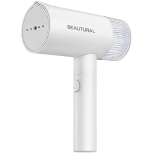 BEAUTURAL Steamer for Clothes, Foldable Handheld Clothing Wrinkles Remover