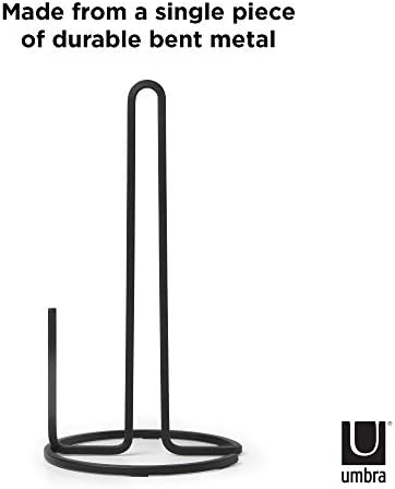 Umbra Squire Paper Towel Holder Stand, Metal Dispenser for Kitchen or Bathroom - Image 3