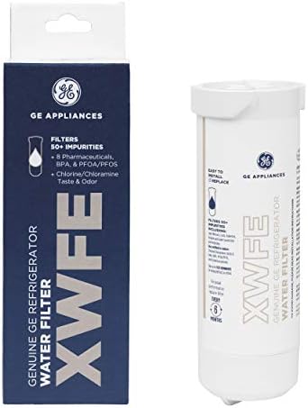 GE XWFE Refrigerator Water Filter | Certified to Reduce Lead, Sulfur, and 50+