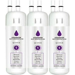 Refrigerator Water Filter 1 Compatible with Whirlpool W10295370A, W10295370