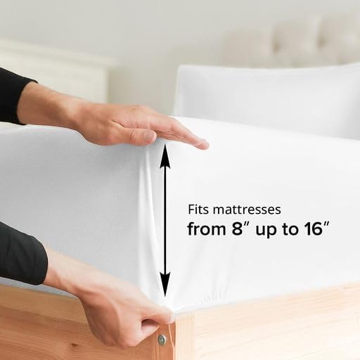 Queen Size Sheet Set - 4 Piece Set - Hotel Luxury Bed Sheets - Extra Soft - Deep - Image 3