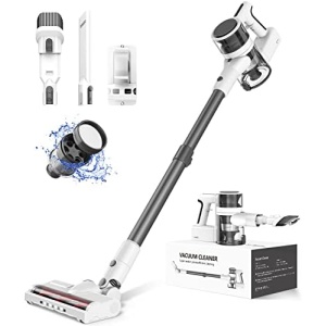 Fykee Cordless Vacuum Cleaner, 80,000 PRM Cordless Vacuum with Brushless Motor