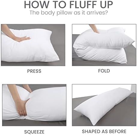 Utopia Bedding Full Body Pillow for Adults, Long Pillow for Sleeping, 20 x 54 - Image 6