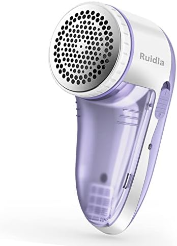 Ruidla Fabric Shaver Defuzzer, Electric Lint Remover, Rechargeable Sweater