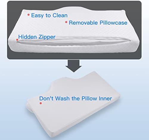 Side Sleeper Pillow for Neck and Shoulder Pain,Neck Pillows for Pain Relief - Image 4