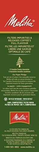 Melitta 625000 Bamboo Super Premium Coffee Filters, Green - 80 Count - Image 3