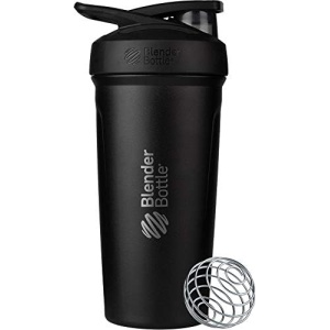 BlenderBottle Strada Shaker Cup Insulated Stainless Steel Water Bottle