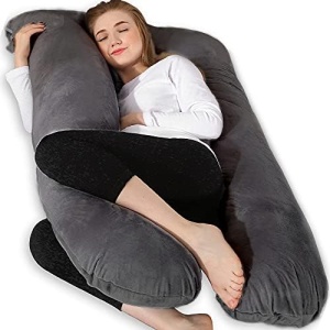 Chilling Home 59 Inch Pregnancy Pillow for Sleeping, Maternity Pillow for