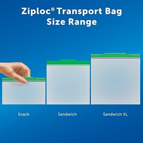 Ziploc Snack and Sandwich Bags for On-the-Go Freshness, Grip 'n Seal Technology - Image 11