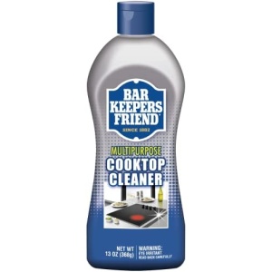 Bar Keepers Friend 11613 Multipurpose Cooktop Soft Liquid Cleaner, silver, 368 g