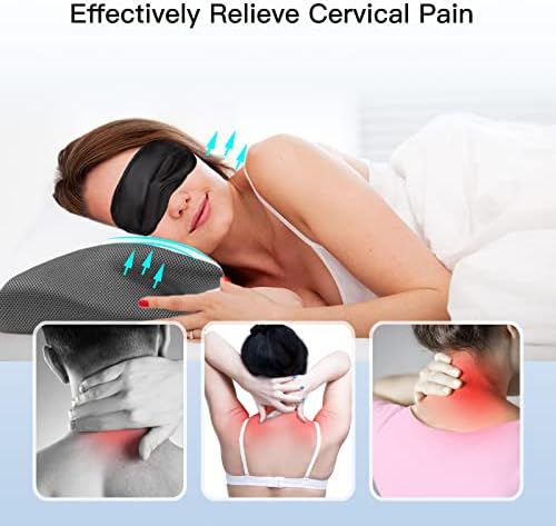 Side Sleeper Pillow for Neck and Shoulder Pain,Neck Pillows for Pain Relief - Image 2