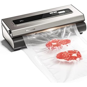 Mesliese Vacuum Sealer Machine Powerful 90Kpa Precision 6-in-1 Compact Vacuum