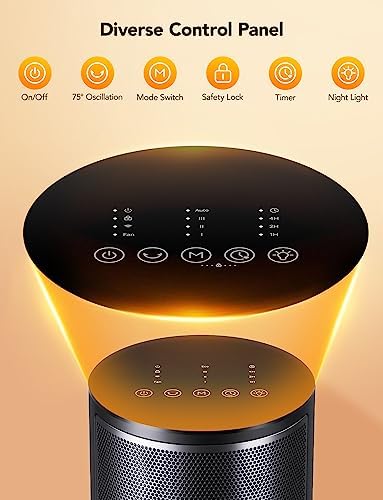 Govee Life Smart Space Heater, Electric Space Heater with Thermostat, Wi-Fi - Image 8
