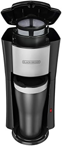 BLACK+DECKER Single Serve Coffee Maker, Includes One Dishwasher Safe Travel Mug - Image 8