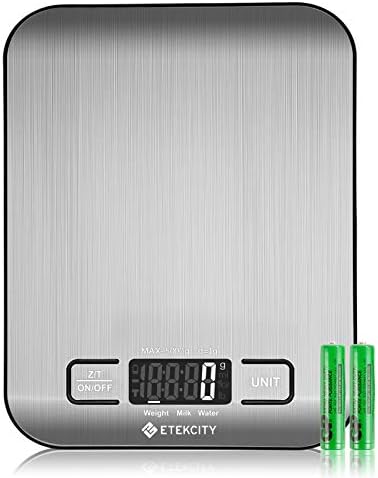 Etekcity Food Kitchen Scale, Digital Grams and Ounces for Weight Loss, Baking - Image 15