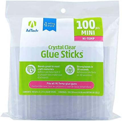 Adtech W229-34ZIP100 Mini Hot Glue Sticks, 1pack ,100 pieces - Image 6