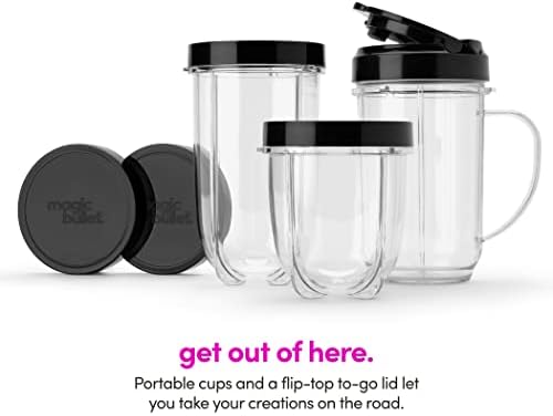 Magic Bullet Blender, Mixer & Mini-Food Processor In-One (17-Piece Set) - Image 6