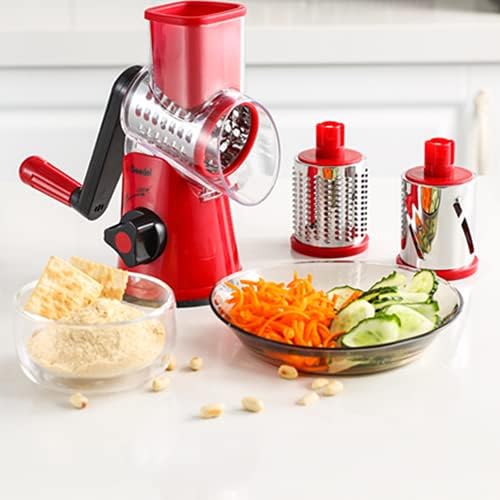 Geedel Kitchen Cheese Grater, Rotary Mandoline Vegetable Slicer - Image 8