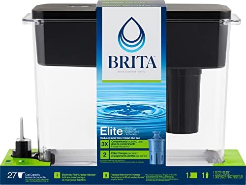 Brita Extra Large 27 Cup Filtered Water Dispenser with 1 Brita Elite Filter - Image 7