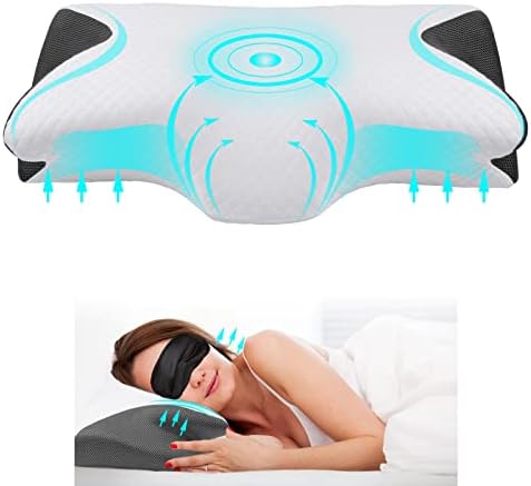 Side Sleeper Pillow for Neck and Shoulder Pain,Neck Pillows for Pain Relief