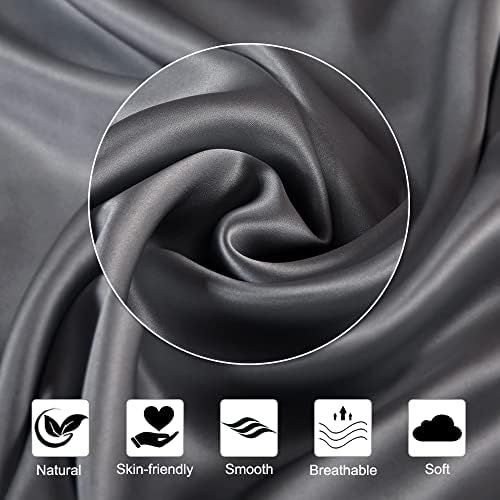 Ravmix 100% Mulberry Silk Pillowcase for Hair and Skin with Hidden Zipper - Image 2