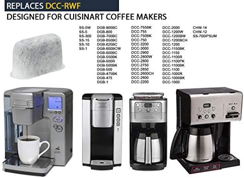 GOLDTONE Activated Charcoal Water Filters Fit All CUISINART Coffee Machines - Image 3