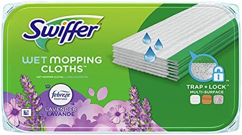 Swiffer Sweeper Wet Mopping Pad, Multi Surface Cleaner Refills For Floor Mop