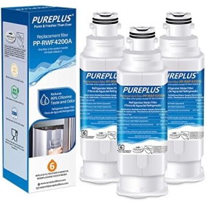 PUREPLUS DA97-17376B Water Filter Replacement for Samsung HAF-Qin, HAF-Qin/EXP