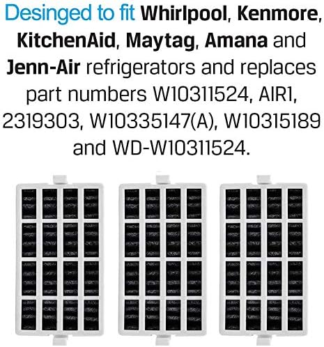 Fresh Flow Refrigerator Air Filter Replacement for Whirlpool W10311524 - Image 6
