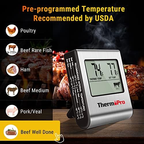 ThermoPro TP16 Digital Meat Thermometer with Food-grade Temperature Probe - Image 2