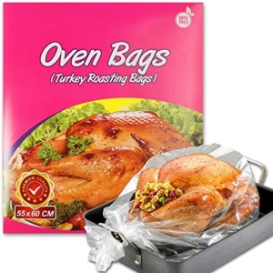 10 Counts Oven Bags Turkey Size | Cooking Roasting Bags Large Size(22×24Inch)