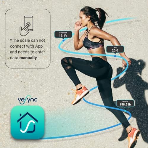 Etekcity Digital Body Weight Bathroom Scale, Large Blue LCD Backlight Display - Image 8