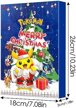 Advent Calendar 2023 for Kids, Toy Animal Advent Calendar 2023 with 24 Cartoon - Image 2