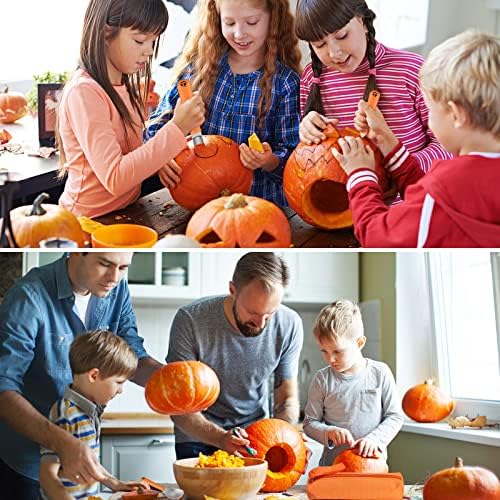 Pumpkin Carving Tools, Halloween 9 Pcs Professional Pumpkin Carving Kit - Image 6